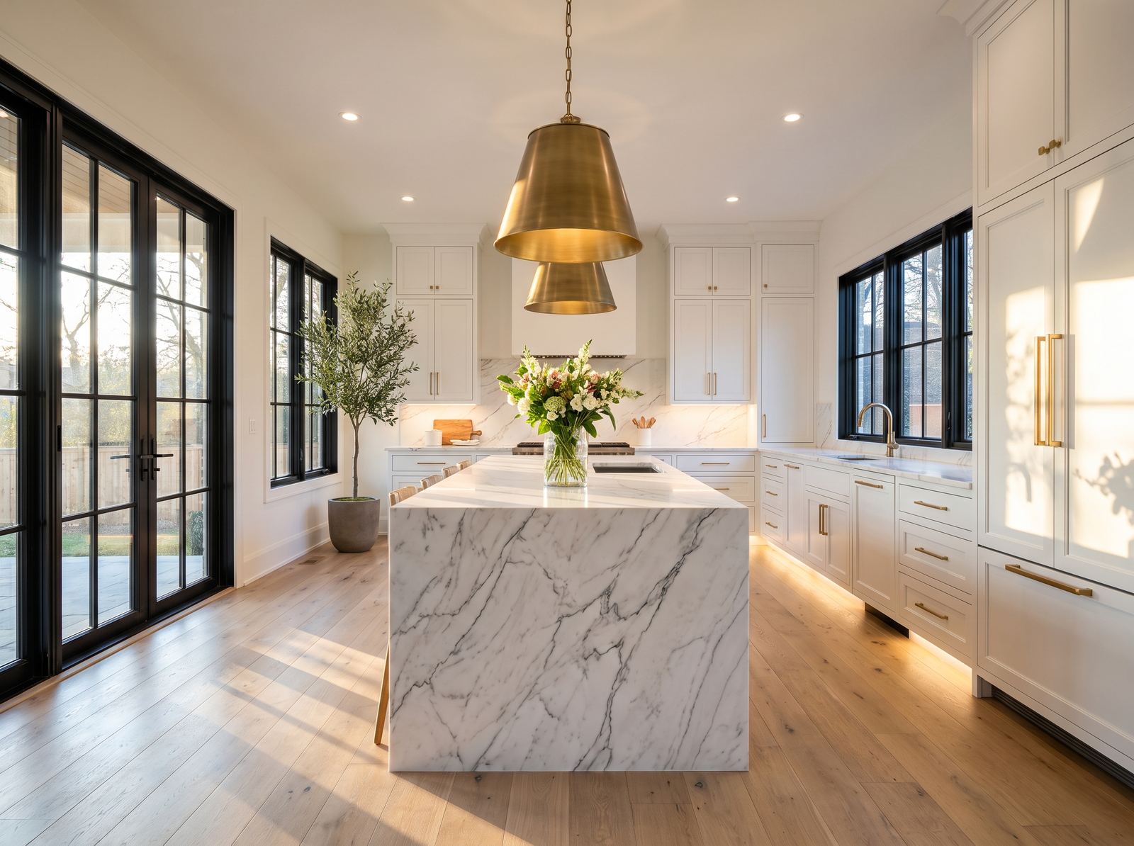 Kitchen after renovation, premium modern finish